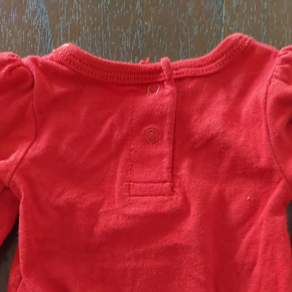 🎁10/$25--Minnie and Mickey onesie,  long sleeve,  newborn, Valentine's Day